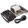 Toplionace Affilacoltelli Elettrico di Grado Industriale 220V Piccola Levigatrice Multifunzione a Nastro da 180W Angolo Regolabile 0-210°
