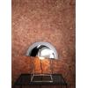 Newroom Design NEWROOM carta da parati Marrone Calcestruzzo Tessuto non Tessuto - Uni Arancione Gesso Moderna