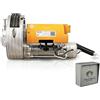 Dieffematic AUTOMAZIONE MOTORE PER SERRANDA GARAGE 170KG CON ELETTROFRENO FRENO + SELETTORE