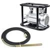 DIFU Vibratore elettrico per calcestruzzo, 1500 W, 50 mm, 220 V, vibratore per calcestruzzo, vibratore per interni, 2800 giri/min, per calcestruzzo, solidificazione, compressore per calcestruzzo e