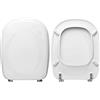 HYDRO HOME Copriwater Sedile WC compatibile con Tesi Ideal Stadard termoindurente Bianco lucido by HYDRO HOME