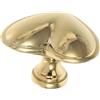 KITANDOVE Pomelli A Forma Di Cuore Per Cassetti Pomelli in Ottone Per Mobili Tiranti Per Cassetti A Foro Singolo in Metallo Ferramenta