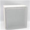 Fuchs Design THERMO BLOCK Plus, vetrocemento Riva White, 19x19x13,5cm, satinato su 2 lati, isolamento termico: Ug 0,8
