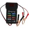 ZEPFJHE Piccolo dispositivo di ispezione della batteria da 12/24 V Test completo della batteria offre letture precise per analizzatori di veicoli di tensione e capacità