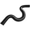 Eawfgtuw Tubo per riscaldamento dell'aria diesel in alluminio, diametro 75 mm, tubo flessibile per camper, rimorchi, riscaldamento parcheggio, 60/80/100/200/300 cm, nero, ignifugo, antiurto (300 cm)