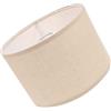 Ipetboom Paralume Lino Beige 30X20 CM per Lampada da Scrivania e Terra Coprilampada Decorativo Smontabile per Uso Domestico e Soggiorno