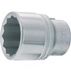 Hazet 1000Z-50 Inserto per Chiave a Bussola a Doppio Esagono, Argento, Attacco Quadro, Cavo, 20 mm 3/4 di Pollice