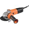 AEG WS 10-115S Smerigliatrice a Batteria 1000 W con Diametro Disco 115 mm, con Impugnatura Ergonomica, con Sistema Antivibrazione, Leggera e Maneggevole