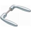 HOPPE Divers 3000252585 - Coppia di maniglie SST Verona 1510, in alluminio F1, colore: Naturale