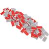SOPOTUTU Posizionatore per Porta Scorrevole in Plastica Anti-collisione e Stabile, 100 Pezzi, Accessorio per Porte Interne, per Casa e Armadio in Camera da Letto