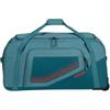 American Tourister City Racer - Borsone con Ruote 77 cm, 129 L - Ampio Spazio & Scomparto Scarpe Separato - Idrorepellente, Manici Multipli, Resistente - Blu (Petrol)