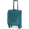 Stratic Valigia cabina per uomo e donna | Piccolo trolley 40 x 21 x 55 cm in poliestere flessibile di alta qualità, espandibile e manico telescopico, serie taska