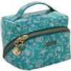 Camomilla Milano Beauty Bag Donna, Similpelle, Collezione Shell Shine, Misura S, Colore Turchese