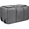 PPQIRU Borsone Con Rotelle Borsone con ruote for lo spostamento di una borsa grande in tessuto Oxford impermeabile e spesso, artefatto in movimento, borse da viaggio uomo grandi dimensioni(Gray)
