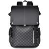 FANDARE Retrò Estetica Zaino PC Portatili Nero Uomo Zainetto Impermeabile PVC Zaino professionale multiuso borsa a mano Scuola Borsa a tracolla Zaino viaggio Zaino Laptop Zaino Lavoro Borsa da Cabina