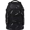 Satch pack Schulrucksack - ergonomisch, 30 Liter, Organisationstalent - Ninja Matrix - Black, einheitsgröße