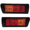 BOYDREAM Fanale Posteriore Auto Paraurti posteriore Riflettore Luce freno per Toyota Per Land Per Cruiser Prado 90 1997 1998 1999 2000 2001 2002