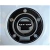 Paraserbatoio.it ADESIVO RESINATO EFFETTO 3D, PER MOTO COMPATIBILE CON YAMAHA MT-09 E MT 09 SP DAL 2021 IN POI (TECH BLACK, PROTEZIONE TAPPO)