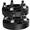 SYBLW Distanziali de Ruote Compatibile Con Jaguar Per F-Pace 2015 2016 2017 2018 2019 Per E-Pace 2017 2018 2019 2 Pezzi Adattatore Distanziale Ruota Veicolo(15mm)