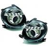 in.pro. in.pro Coppia fari anteriori FIAT 500 07- ANGEL EYES nero DAYLINE daylight LED luci diurne