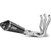 Mivv Scarico Completo per TRIUMPH TRIDENT 660 2021 > 2022 DELTA RACE BLACK ORIGINAL