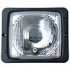 WESEM Faro 12 V 24 V E20 IP54 con fascio abbagliante, luce di posizione e anabbagliante per trattori, trattori e macchine agricole