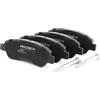 RIDEX 402B0192 Set d'assale Kit pastiglie freni Posteriore con guide di scorrimento con lamierino anticigolío Compatibilità con PEUGEOT BOXER Furgonato