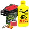 Motocar Kit tagliando Bardahl XTC C60 10W40 filtro olio aria candele Yamaha TDM 900/ABS