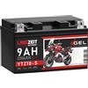 LANGZEIT Batterien LANGZEIT YTZ10-S batteria moto 9Ah 12V 50901 YTZ10S TTZ10S YTZ10-S GTZ10-S senza manutenzione