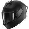 SHARK, Casco Moto Integrale SKWAL CUP BLANK Mat Black KMA, S
