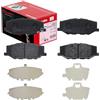 Brembo - Prime - P 79 040 - Pastiglia Freno - Anteriore, set di 4 | Compatibile con: SUZUKI JIMNY Geländewagen geschlossen