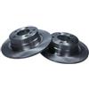 MAXGEAR 2x MAXGEAR Disco freno Posteriore Ø296mm Altezza: 65,3mm Spessore: 10,5mm Cerchio foro-Ø: 120mm pieno 19-1939 Compatibilità con BMW 3 Sedan E90 1 Hatchback E87 3 Coupe E92 1 Hatchback E81