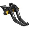 CXEPI Moto Leve Freno e Frizione in alluminio Regolabile per XMAX 125 2018-2022,X-MAX 125 TECH MAX 2023-2025 XMAX 300 2017-2022,X-MAX 300 TECH MAX 2023-2025