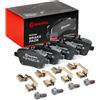 Brembo Pastiglie freno Brembo Posteriore P 50 135. Set di 4 | Compatibile con: INFINITI Q30, QX30, MERCEDES-BENZ A-CLASS, CLA Coupe, CLA Shooting Brake, GLA-CLASS