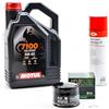 Gazoobike Kit di manutenzione cambio olio per BMW R 1200 GS Adventure dal 2014 al 2018 - MTL 7100 5w40 4L