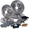 ATEC Germany BESTPRICE Set freni incl. dischi freno anteriori Ø 280 mm + posteriori Ø 264 mm + pastiglie freno anteriori e posteriori, compatibile con OPEL COMBO van, COMBO Tour, MERIVA A (X03)