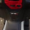 labelbike - Adesivo 3D Moto zona Pedana Centrale Protezione e Decorazione in Resina compatibile con Aprilia SRV 850 Scooter