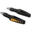 Lampa 90474 Glory SQ, frecce Moto LED omologate, indicatori di direzione a LED sequenziale, 12V