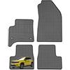 W-Parts TAPPETI - TAPPETINI IN GOMMA 3D NERI PER FIAT GRANDE PANDA 2024> solo IBRIDA