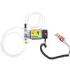 Cutycaty Pompa di aspirazione dell'olio 12V 100W Pompa diesel Pompe del carburante Pompa dell'olio Pompa di travaso elettrica carburante-acqua per olio motore e diesel per auto