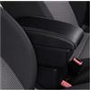 aejghfwjh Bracciolo Auto Per Land Per Rover Per Frelender2 Per Freelander 2 Bracciolo Centrale Per Console Centrale Per Bracciolo E Gomito Con Portabicchieri USB Bracciolo Console Centrale(A-Black white line)