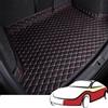 SYYNB Auto Pelle Tappetini Bagagliaio per MG ZS Hybrid+ Luxury (2024), Antiscivolo Impermeabile Tappeto Baule Fodera Bagagli Interni Accessori,2 BlackRed