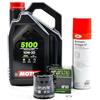 Gazoobike Kit di manutenzione cambio olio standard per HONDA VF 750 C Magna dal 1982 al 2000 - MTL 5100 10W30 4L