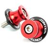 JUSTCATYS Vite slider forcellone posteriore Per Zontes Shengshi ZT310X 310T 310V ZT310R G1 125 ZT125 ZT125U Accessori Per Moto M8 Puleggie Forcellone Slider Stand Vite(K)
