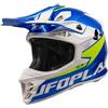 UFO PLAST CASCO INTREPID BLU/GIALLO L