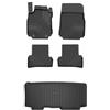 MOTOS Set di tappetini in gomma e tappetini per il bagagliaio per Renault Modus 2004-2012 Migliorare il comfort di viaggio con tappetino antiscivolo auto 3D- tappetini per tutte le stagioni auto, prot