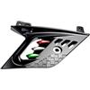 HXYLS Compatibile con GTS300 GTS 300 2024 Ammortizzatore Coperchio laterale Ruota anteriore Rocker Protector Accessori moto(Black)