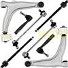 TEILEX Germany Kit bracci di sospensione anteriore compatibile per OPEL VECTRA C FIAT CROMA 194 composto da 8 ricambi auto
