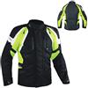 A-Pro Enduro Giacca Moto Turismo Touring Cordura Impermeabile 4 stagioni Fluo L