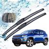 GHSYZY per Jeep per Compass 2017 2018 2019 2020 MK2 2nd Gen Accessori Anteriore Parabrezza Spazzola del Tergicristallo Spazzola per Auto Cutter U Tipo J Gancio Tergicristalli